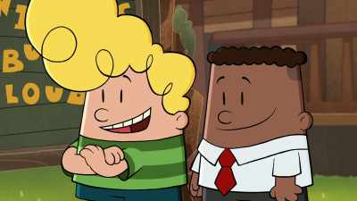 -Yeah, there'll be spoiled stuff in there.
-All right, it's party time! - The Epic Tales of Captain Underpants