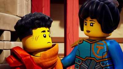 Yeah, where there's
an Elemental Master of Smoke, - LEGO Ninjago: Dragons Rising