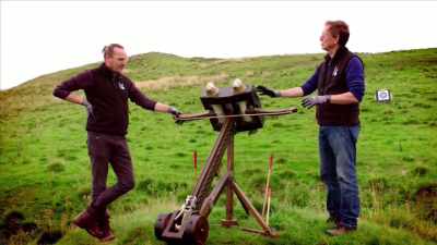 Yeah, there's stones
coming from here, - Curse of the Ancients with Alice Roberts