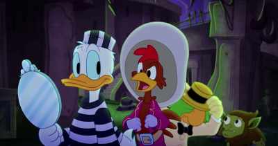 Yeah, but they took it away
in goblin jail. - Legend of the Three Caballeros
