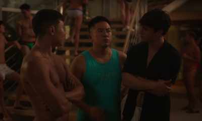 Yeah, they were wondering
where you got your Speedo from. - Fire Island