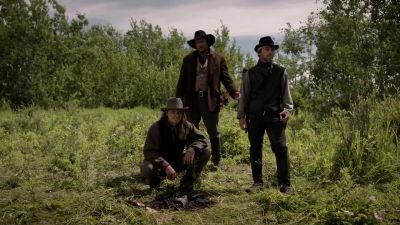 YEAH, THEY'VE BEEN
GONE FOR HOURS. - Hell on Wheels