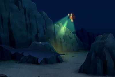 Yeah.
To get past that shark, we need to hide. - The Magic School Bus Rides Again