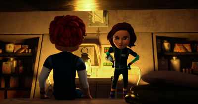Yeah, that too.
But can't we just plan one mission first? - Spy Kids: Mission Critical