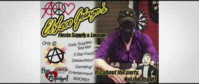 Yeah, it was
"Paul's Fiesta Supplies," - The Anarchists