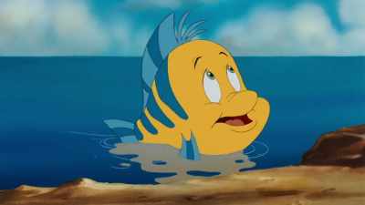 Yeah, we were in this sunken ship,
and it was really creepy-- - The Little Mermaid Live!