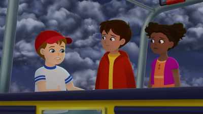 Yeah. We might get hit
with lightning again, - The Magic School Bus Rides Again: The Frizz Connection