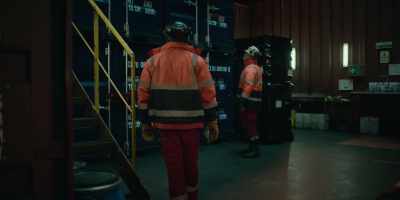 Yeah, well you fell behind.
I was following Garrow. - The Rig