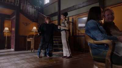 Yeah, well get used to it, okay?
Clean that up, would you? - Reba McEntire's The Hammer