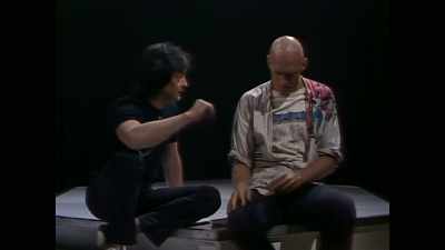 Yeah, well, I mean,
unfortunately it was libellous - Midnight Oil: The Hardest Line