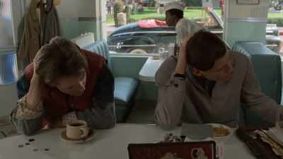Yeah, well, I might have sort
of bumped into my parents. - Expedition: Back To The Future