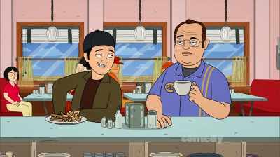 Yeah, well, "punch" means
a fruity refreshing drink, - Corner Gas Animated