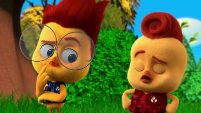 Yeah, well, sometimes it takes
a little extra muscle - The Chicken Squad