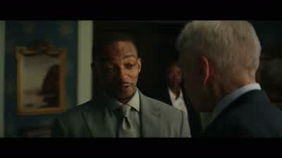 Yeah well they said lose the mustacheor lose the election - Captain America: Brave New World
