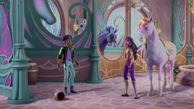 Yeah, we're gonna need to find
a better hiding spot for that. - Unicorn Academy