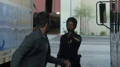 Yeah. Where's
your bladed stance, huh? - The Rookie