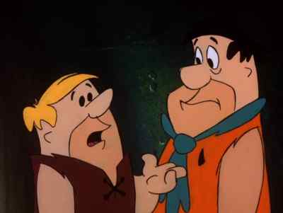 Yeah Wilma Betty move away quick - The Flintstones Meet Rockula and Frankenstone