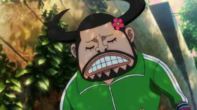 Yeah, with this body,
my Door-Door power will be useless... - One Piece Film Red