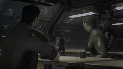 Yeah. Wonder where they're going. - Starship Troopers: Traitor of Mars