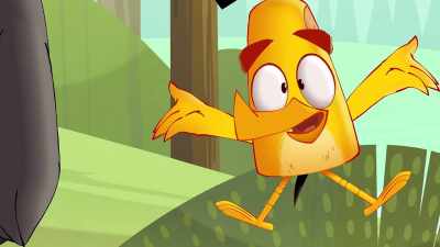 Yeah, it worked,
but Red is acting a little... - Angry Birds: Summer Madness
