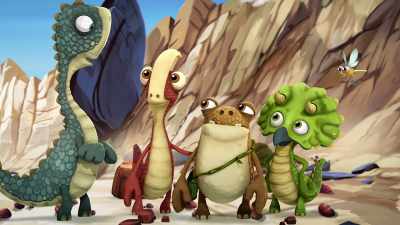 Yeah, where would we be
without all your discoveries? - Gigantosaurus