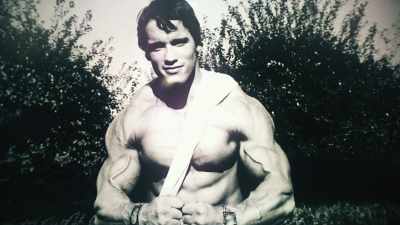 Yeah, yeah, I did.
There was no choice, really, - Arnold & Sly: Rivals, Friends, Icons