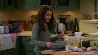 Yeah. Yeah, it's just that
Gina's at some place - B Positive
