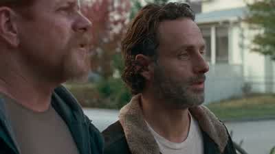 Yeah. Yeah. Mm. Me, too. But now... - The Walking Dead