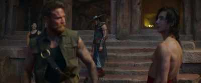 Yeah, yeah.
Put a fucking shirt on, Magic Mike. - Mortal Kombat
