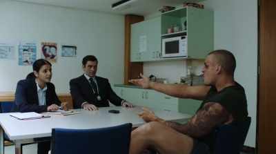 Yeah, yeah, yeah, yeah, we're
picking her up in... in Rose Bay. - Australian Gangster