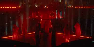 ♪ Yeah, yeah, yeah,
yeah, yeah, yeah ♪ - The Weeknd: Live at SoFi Stadium