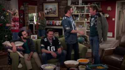 -Yeah.
-You know? [chuckles] - Merry Happy Whatever