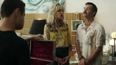 -Yeah.
-You know, loose change, - Flipped
