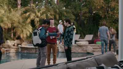 Yeah, if you like fire pits
and huge Jacuzzis. It's great, right? - American Born Chinese