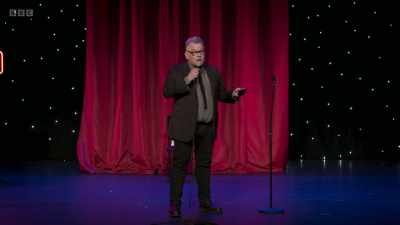 Yeah, you'd read that,
you'd watch that and you'd go, - Stewart Lee: Tornado