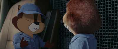 Yeah, but your bad rapping
was the perfect distraction. So good! - Chip 'n Dale: Rescue Rangers