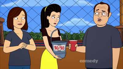Yeah, but you're going
to donate your half - Corner Gas Animated
