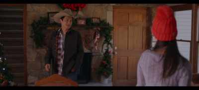 - Yeah, but you're
staying in the house now. - Christmas at the Ranch