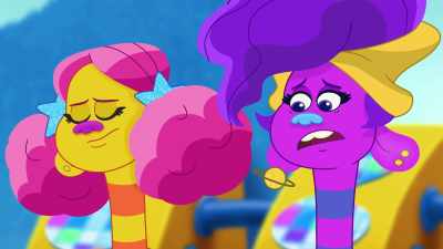 ‐ Yeah.
You're still really far away. - Trolls: TrollsTopia