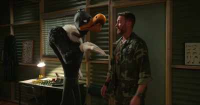 Yeah. You're telling me?
Who saw that coming? Not this guy. - Woody Woodpecker Goes to Camp