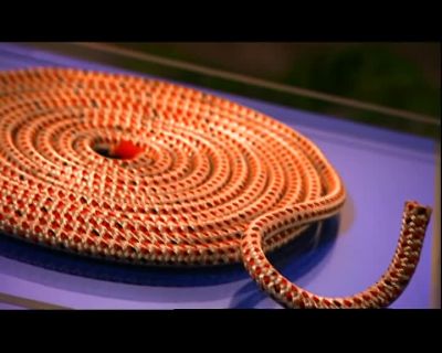 YEARS AGO, MAKING ROPE
WAS A TIME-CONSUMING PROCESS. - How It's Made