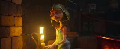 Years later, a French archaeologist
discovered me - Tad, the Lost Explorer and the Emerald Tablet
