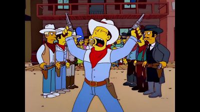 Yee haw - The Simpsons