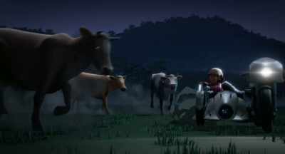 - Yee-haw!
[tires screeching] - Transformers: EarthSpark