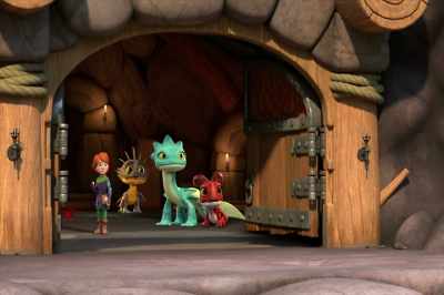 Yeesh. And I thought we had the crazy day. - Dragons: Rescue Riders