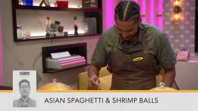 Yeesh. The texture of the shrimp - Secret Chef