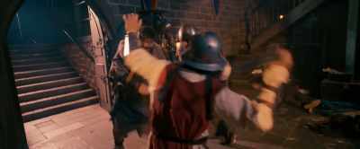 [Yelling and grunting] - The Siege of Robin Hood