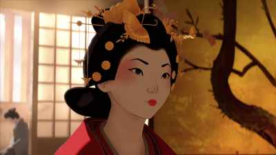 [yelling] He's an old man!
And a drunk and a whoremonger! - BLUE EYE SAMURAI