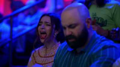 (yelling in Spanish) - Ultra Violet & Black Scorpion
