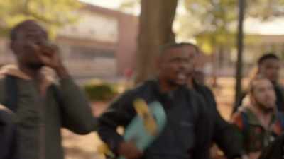 [yelling indistinctly] - Black Lightning